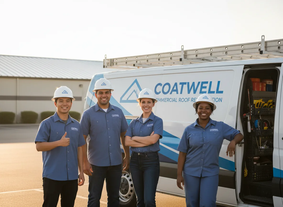 Commercial roof coating company in East Freedom, PA